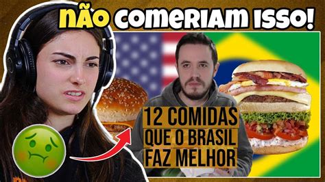 Espanh Is Reagem A Comidas Que O Brasil Faz Melhor Youtube