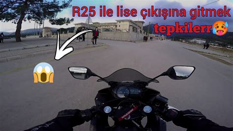 R Ile Okul K Na Gitmek Lise Motovlog Fail Video Youtube