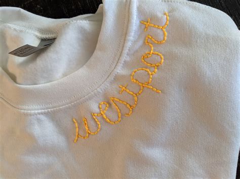 Custom Embroidered Sweatshirt - Etsy