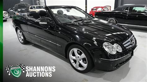 2005 Mercedes Benz CLK320 Convertible 2022 Shannons Spring Timed