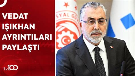 Bakan Işıkhan Duyurdu Bayram İkramiyesi Ne Zaman Yatacak TV100