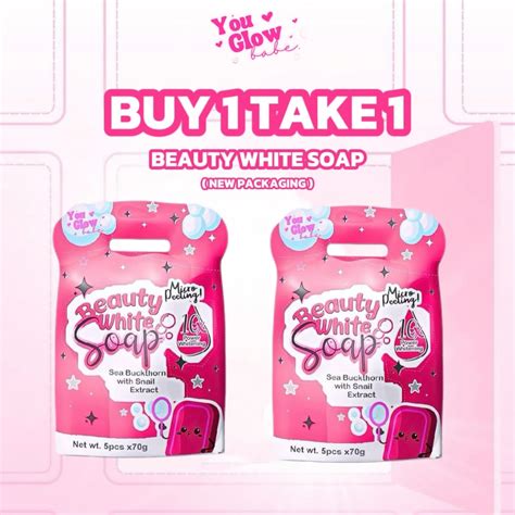 BUY1 TAKE1 Beauty White You Glow Babe 10X Whitening Soap 5PCS PER PACK