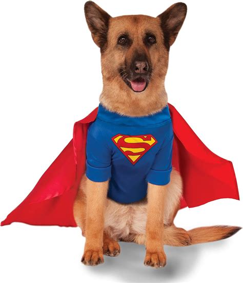 Rubies Big Dog Superman Dog Costume Pet Supplies