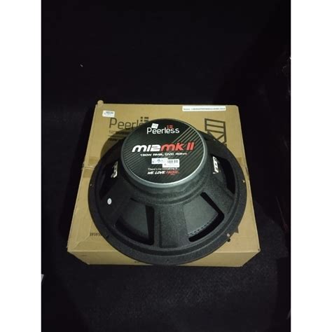 Jual Subwoofer Peerless M Mkii Inch Shopee Indonesia