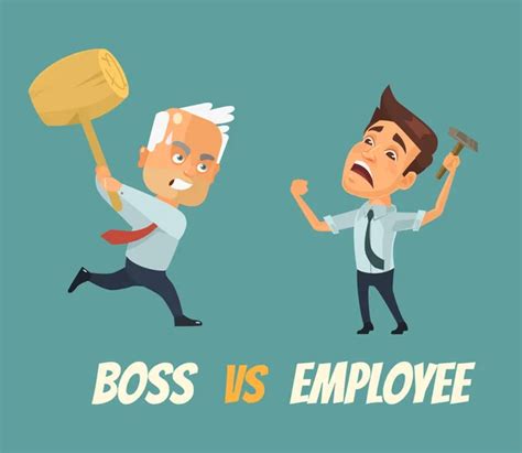 38 Boss vs leader Vector Images | Depositphotos