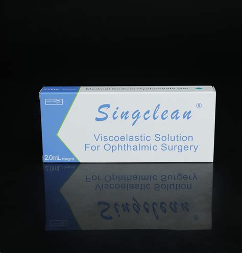 Medical Sodium Hyaluronate Biofermented Singclean Eye Viscoelastic