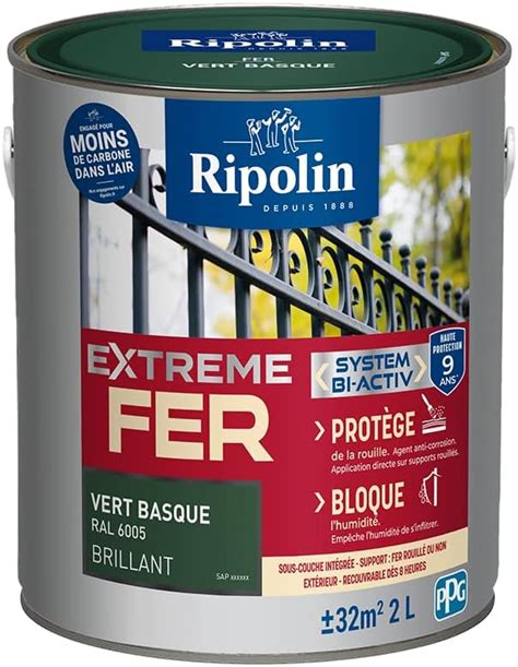 Ripolin Peinture Pour Fer Ext Rieur Glyc Ro Antirouille Sous