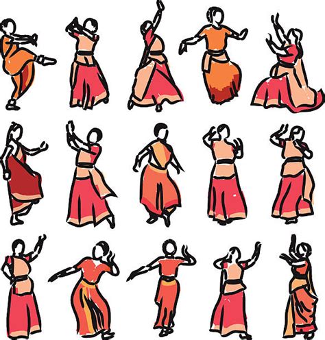 50 Kathak Dance Stock Illustrations Royalty Free Vector Graphics And Clip Art Istock