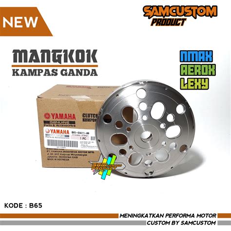 Mangkok Kampas Ganda Solusi Gredeg Aerox Nmax Lexi Custom B