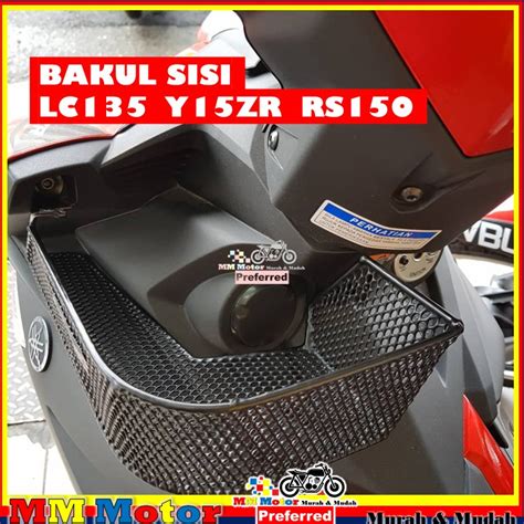 BAKUL SISI TEPI JARING BESI KECIL MINI SIDE HALF BASKET YAMAHA LC135