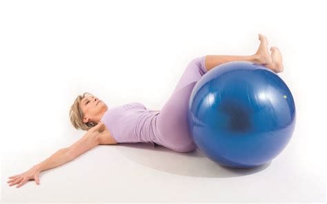 Pilates Pancia Piatta Con La Fitball Silhouette Donna