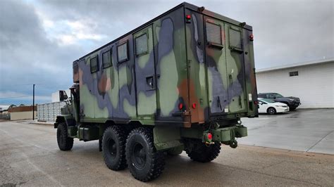 BMY M934a2 6×6 Military “expando” Van Camper 5 Ton Turbo Cummins – Like New 2012 for sale