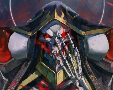 Download Ainz Ooal Gown Anime Overlord Hd Wallpaper By 七冶