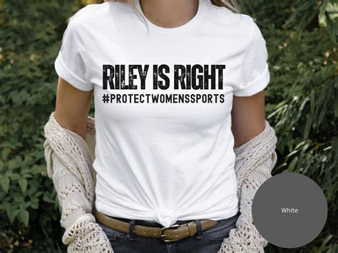 I Support Riley Is Right Protect Womens Sports Tshirt For Etsy