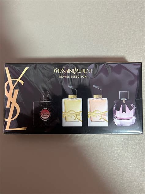 Ysl mini perfume set, Beauty & Personal Care, Fragrance & Deodorants on Carousell