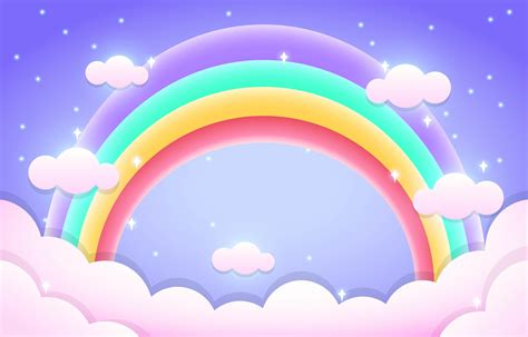 Colores Pastel Arcoiris 2547976 Vector En Vecteezy