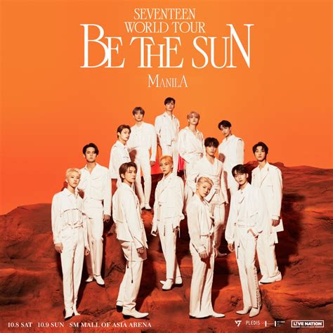 Seventeen Sets For A Hot October Concert In Be The Sun In Manila