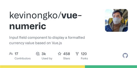 Github Kevinongko Vue Numeric Input Field Component To Display A