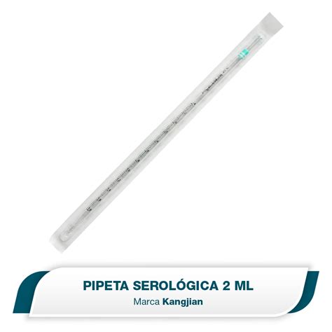 Pipeta serológica 2 ml Estéril Empaquetado individualmente Kangjian