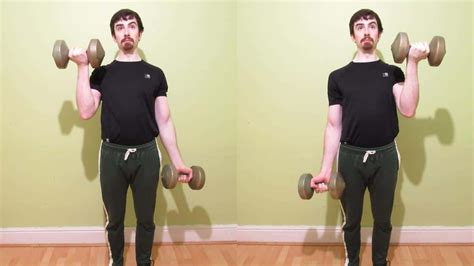 Alternating Dumbbell Curl Tutorial Standing And Seated