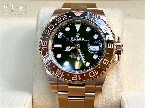 Rolex Gmt Master Ii Rootbeer K Rose Gold Oriental Horology