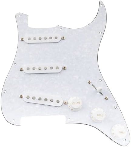 Amazon FLEOR Alnico 5 Prewired Pickguard 3 Single Coil Pickups