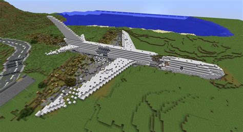 Minecraft Small Plane Crash