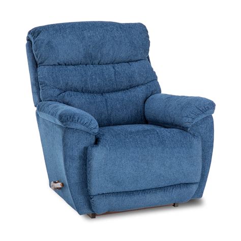 La Z Boy Joshua Navy Rocker Recliner Wgandr Furniture