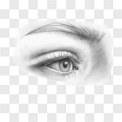 Download Detailed Drawing of the Human Eye Anatomy Sketches Online ...