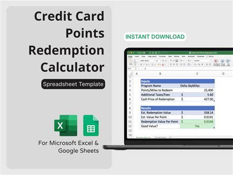 how to calculate points redemption value