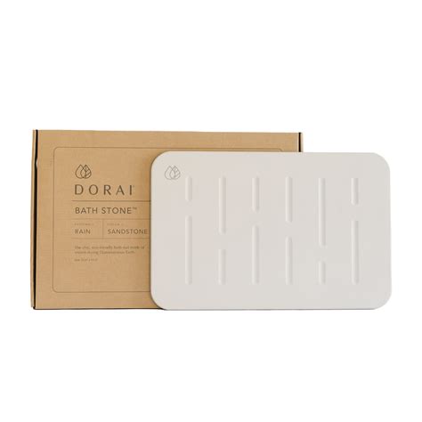 Dorai Home Bath Stone – Luxury Bath Mat – Instantly Removes Water – Non ...