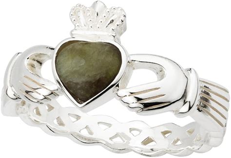 Claddagh Ring With Connemara Marble Atelier Yuwa Ciao Jp