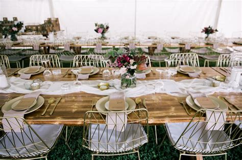 Farmhouse Style Dining Table Elderberry Event Hire