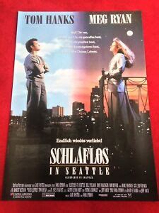 Schlaflos In Seattle Kinoplakat Poster A Tom Hanks Meg Ryan Ebay