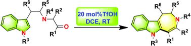 A Simple And Efficient Method For Constructing Azepino B Indole