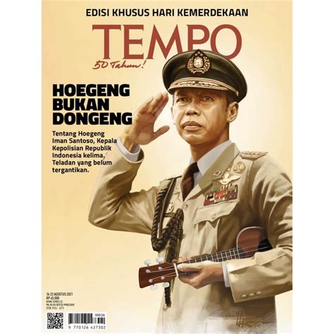 Jual Majalah Tempo Hoegeng Bukan Dongeng Shopee Indonesia