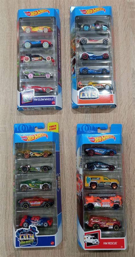 Nowe Hot Wheels samochody autka 5 pak Nietypowe Kolekcjonerskie Białystok Centrum OLX pl
