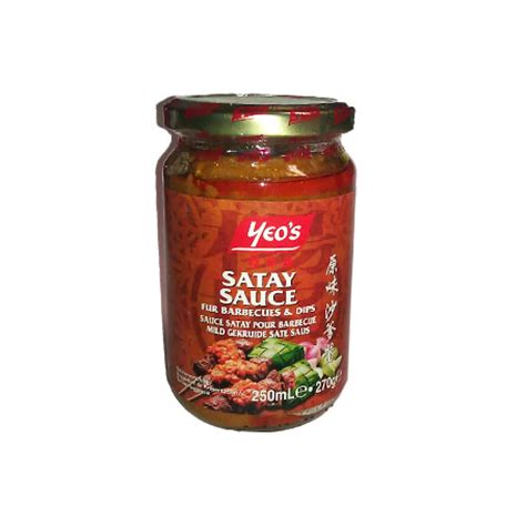 Satay Sauce Yeos Bei Asiafoodland De