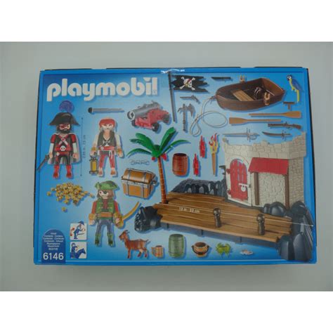 Playmobil Pirates 6146 Fort Pirate Jamais Ouvert