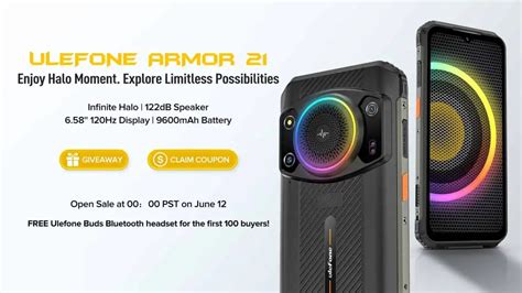 Ulefone Armor 21 coming soon with 'Infinite Halo'