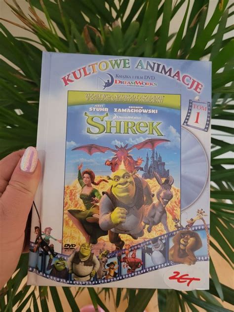 Shrek Cz Dvd Plus Ksi Ka Kultowe Animacje Nowa W Folii Rzesz W