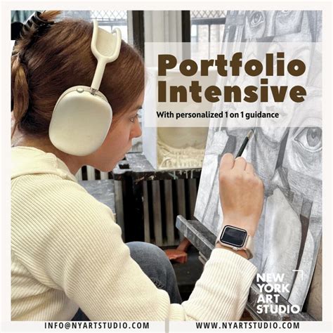 Art Portfolio Intensive Prep Course | Best Art Courses, Online / Onsite | New York Art Studio