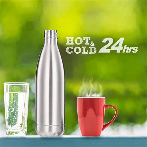 Hot And Cold Steel Water Bottle Ml At Rs Piece Water Bottle In Surat Id