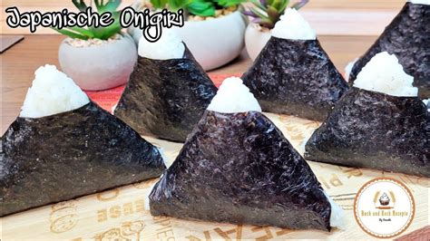 Japanische Onigiri Selber Machen Vegan Reisb Llchen Rezept Youtube