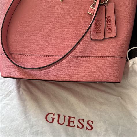 Guess Womens Pink Bag Depop