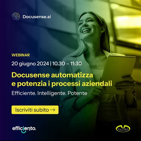 Webinar Giugno Docusense Automatizza E Potenzia I Processi