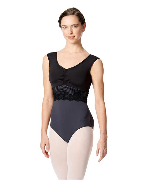 LULLI Dancewear Dames Ballett Trikot Body Leotard JOLANDA ärmellos