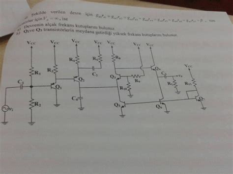 Solved Sekilde Verilen Devre Ucis Gm Rm Gm Rn Tum Chegg