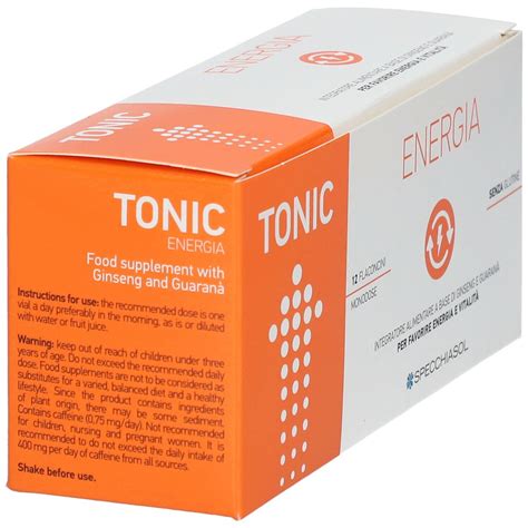 Specchiasol Tonic Energia Ml Redcare