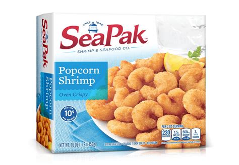 SeaPak Popcorn Shrimp With Oven Crispy Breading Delicious Seafood